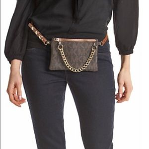 Michael Kors MK Fanny Pack Belt #554131 Size M